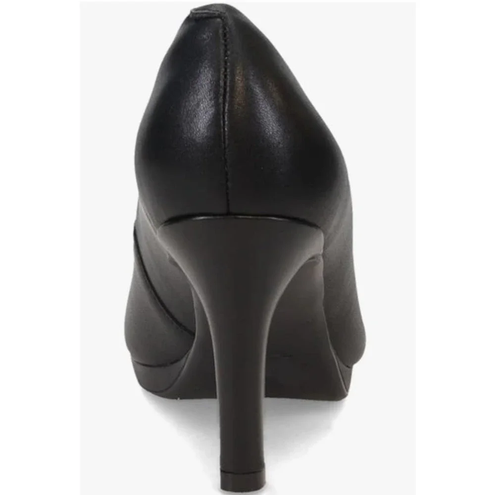 Clarks Adriel Viola Black Pumps Women's size 7.5, 9.5W, 10M - Picture 6 of 13